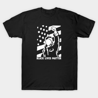 Black Lives Matter Political Peaceful Protest Attire T-Shirt